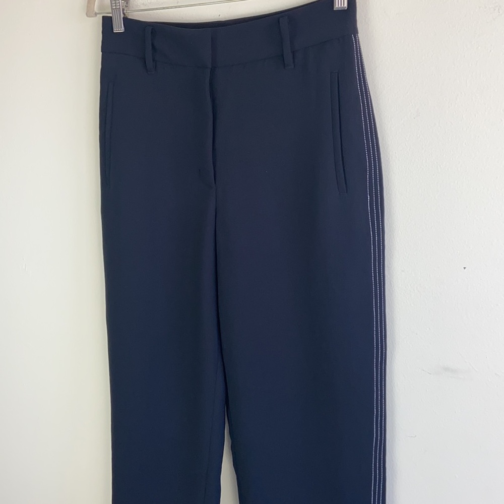Wilfred Black Jallade Side Stitch Pants Size 8 NO BELT - Picture 8 of 13